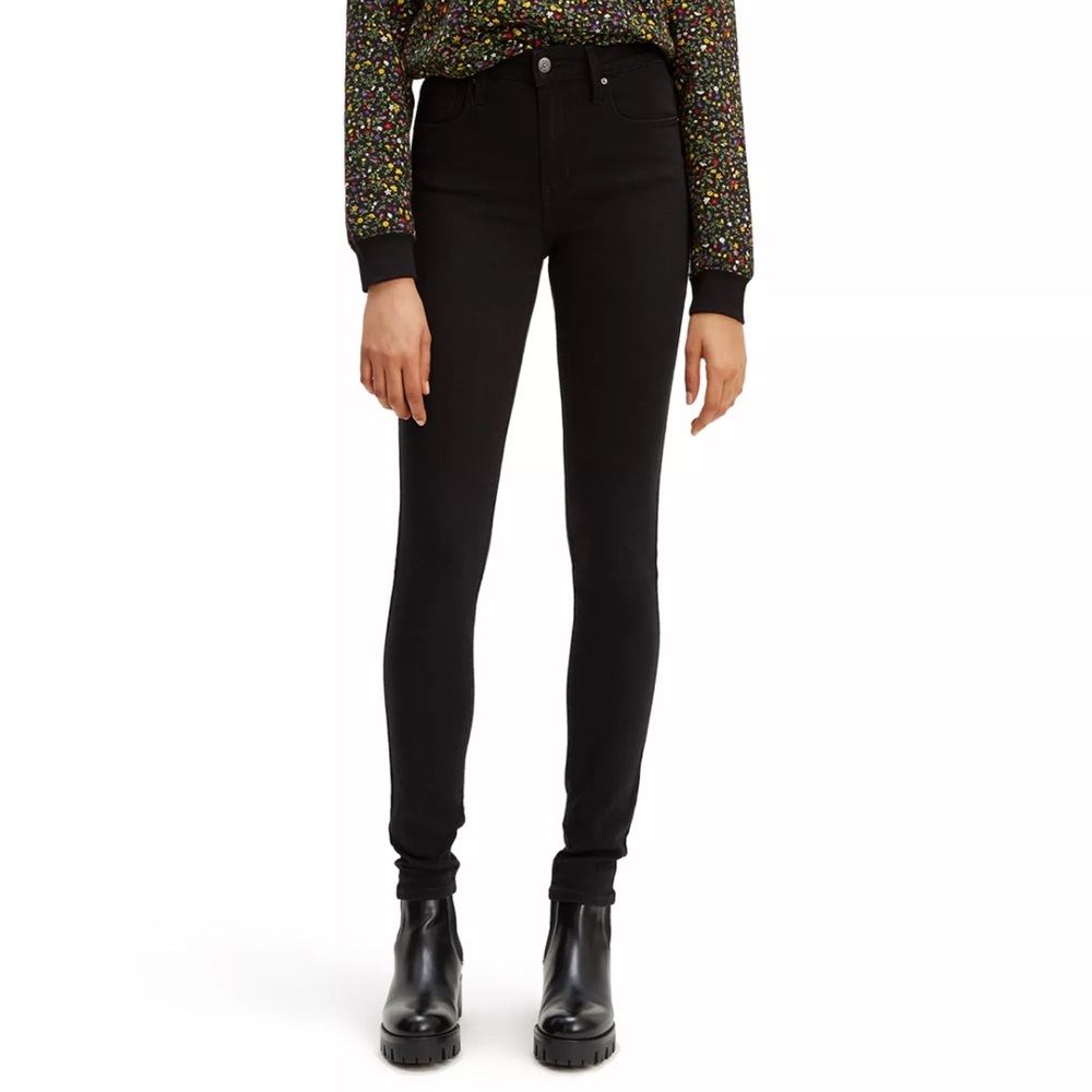 Levis 721 High-Rise Skinny Corduroy Black